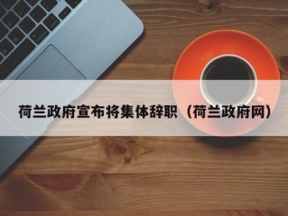 荷兰政府宣布将集体辞职（荷兰政府网）