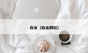 白冰（白冰网红）