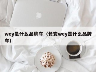 wey是什么品牌车（长安wey是什么品牌车）