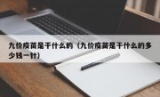 九价疫苗是干什么的（九价疫苗是干什么的多少钱一针）