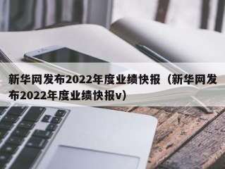 新华网发布2022年度业绩快报（新华网发布2022年度业绩快报v）