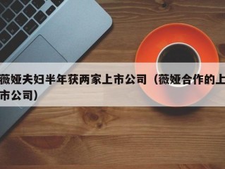 薇娅夫妇半年获两家上市公司（薇娅合作的上市公司）