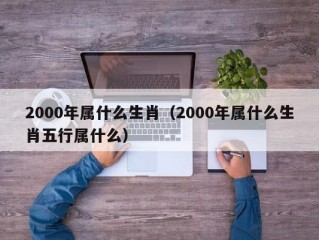 2000年属什么生肖（2000年属什么生肖五行属什么）