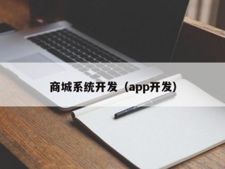 商城系统开发（app开发）