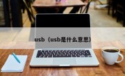 usb（usb是什么意思）