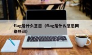 flag是什么意思（flag是什么意思网络热词）